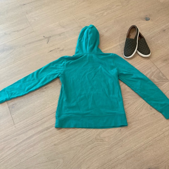 The North Face • Women’s Teal Pullover Hoodie - Picture 2 of 4